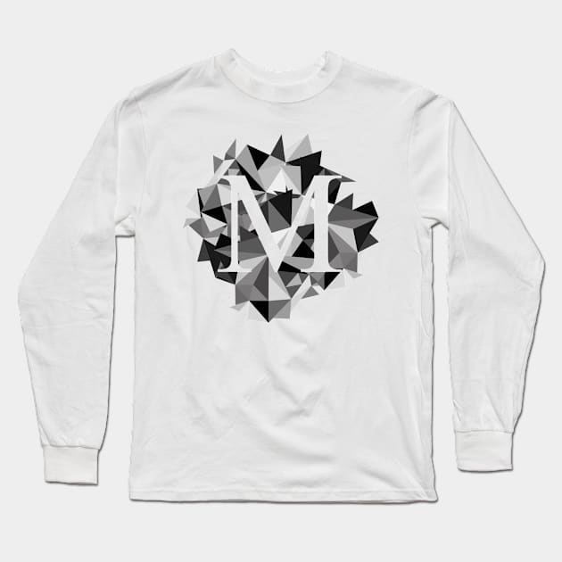 M for Long Sleeve T-Shirt by ckai